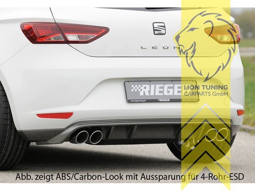 Rieger heckansatz heckspoiler - rieger,